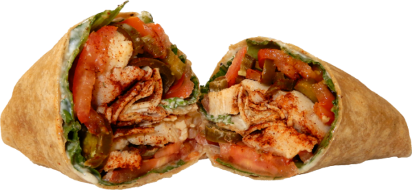 Spicy Chicken Wrap (Cal-474) - Julies Fast Food